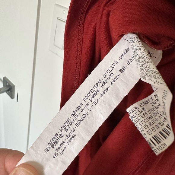 Zara Pleated Front Drop Shoulder Dress - Picture 3 of 4